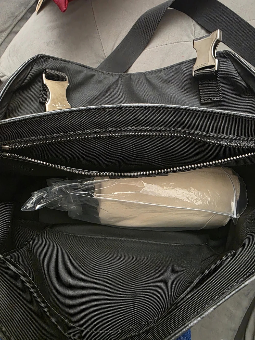 Louis Vuitton Black Monogram Eclipse Canvas Messenger Bag